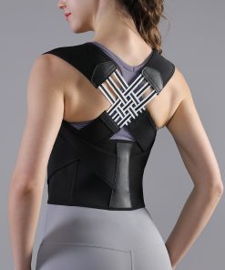 VBOSI 2041 Sports Medical Posture Corrector Belt for Back Pain Relief & Spinal Support - Breathable Neoprene & Adjustable Straps