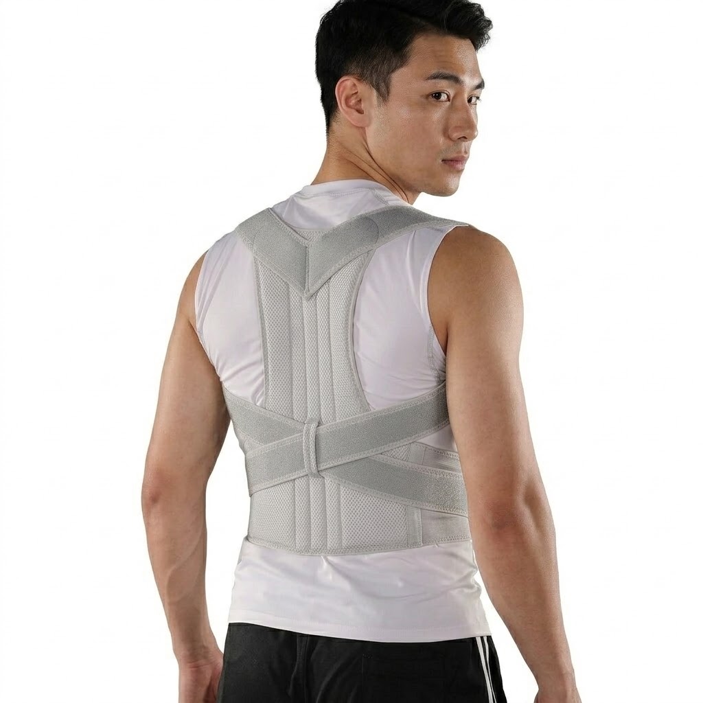 đai chống gù có hỗ trợ lưng dưới